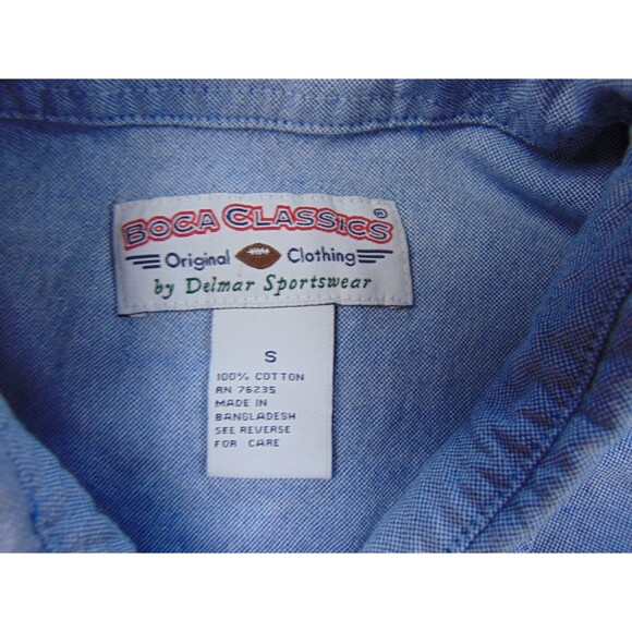 Florida Gators Shirts Mens Small Blue White Oxford Button Down Collar OCBD - Picture 2 of 7